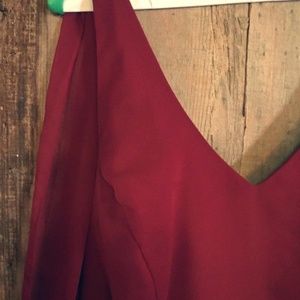 size 12 Jonie G. Red Halter Dress